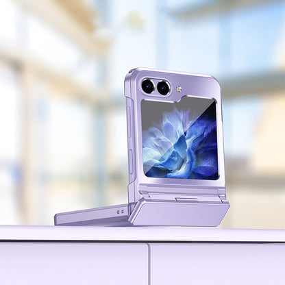 Enhanced Hinge Protection Electroplating Case for Samsung Galaxy Z Flip 7/6/5/4/3