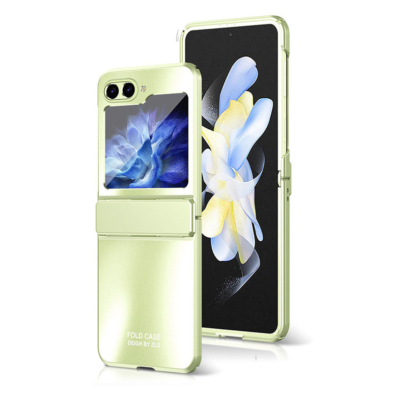 Enhanced Hinge Protection Electroplating Case for Samsung Galaxy Z Flip 7/6/5/4/3