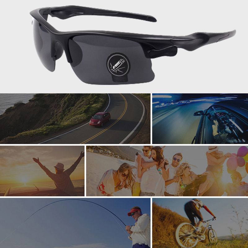 Outdoor Anti-glare Sunglasses and Night Vision Glasses