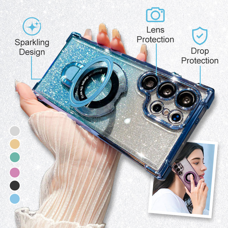 ✨Magnetic Gradient Glitter Mobile Phone Cases for Galaxy Series