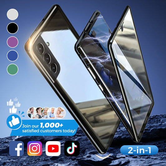 🌟Magnetic Full-Coverage Protective Phone Case for For Samsung Galaxy S20-25 Series