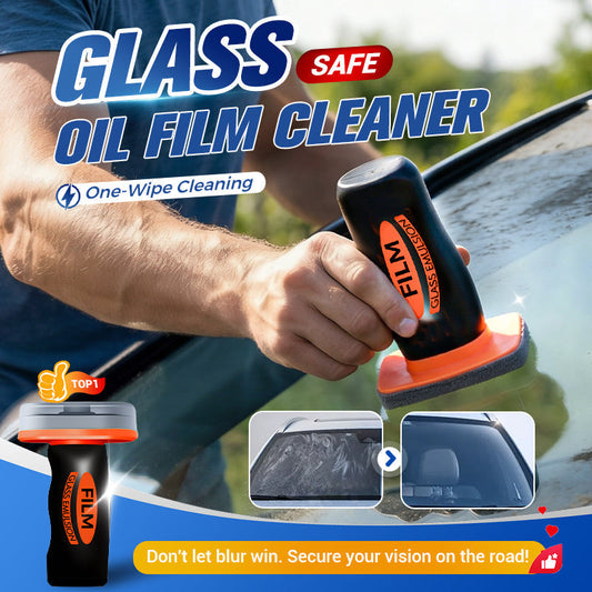 🔥 Auto Glass Side Window Oil Film Removal Cleaner（50% OFF）