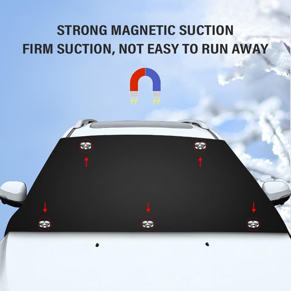 ⏳Limited Time Offer⏳PRE 2026 Upgraded Car Windshield Magnetic Snow Cover