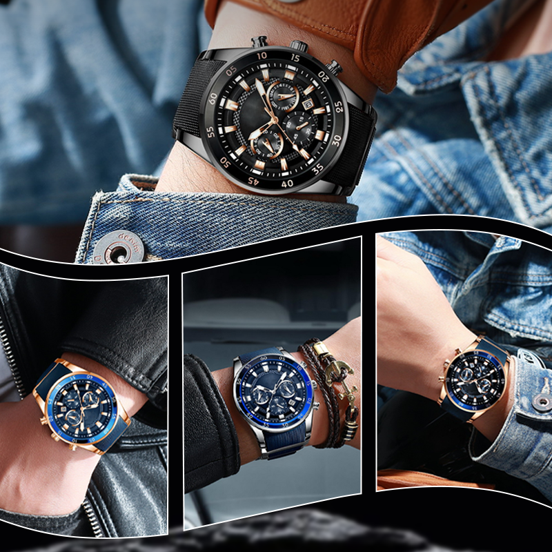 🎁Waterproof Multifunctional Quartz Watch