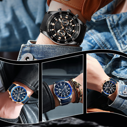 🎁Waterproof Multifunctional Quartz Watch