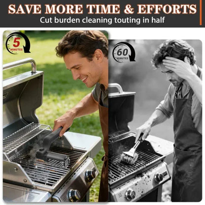 Electric BBQ Grill Brush Cordless and Rechargeable