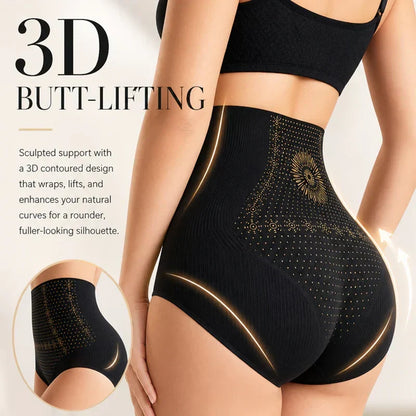 High-waisted shaping shorts