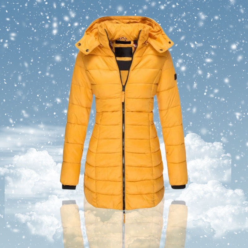 ✨ Women's Lightweight Winter Down Jacket with Hood — Water-Resistant & Cozy 🧥