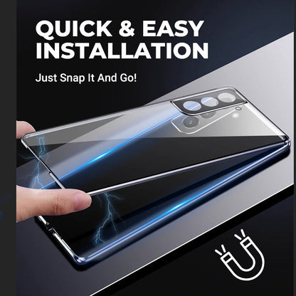🌟Magnetic Full-Coverage Protective Phone Case for For Samsung Galaxy S20-25 Series