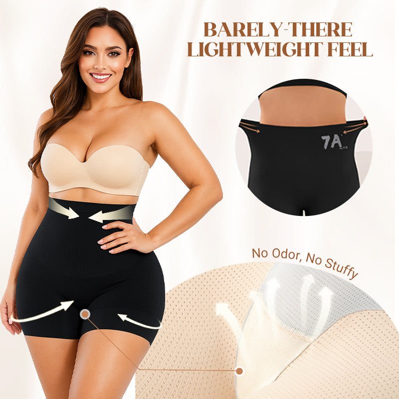 🔥🔥Buy 1 Get 1 Free🔥Women's High-Waisted Ice Silk Tummy Control and Butt Lift Underwear