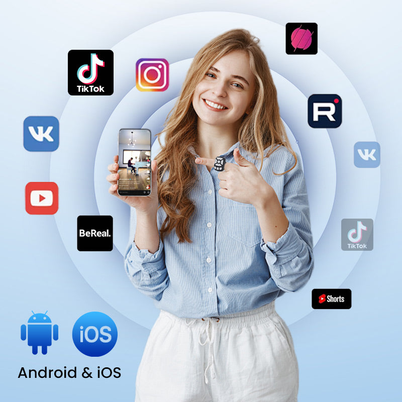 ✨Brand new🎉Fingertip Wireless Bluetooth Remote Control