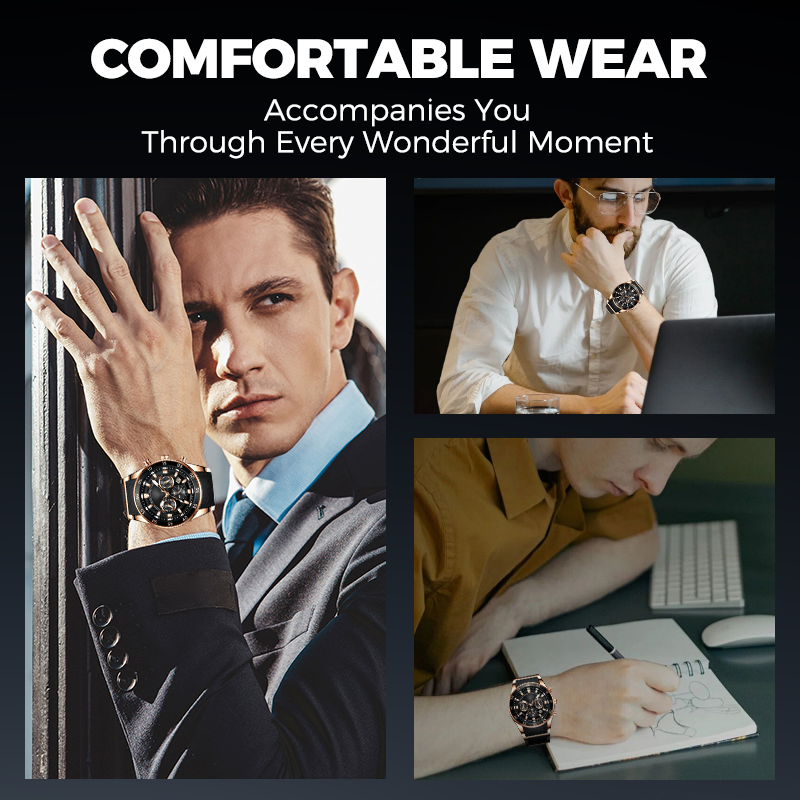 🎁Waterproof Multifunctional Quartz Watch