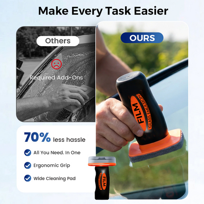 🔥 Auto Glass Side Window Oil Film Removal Cleaner（50% OFF）