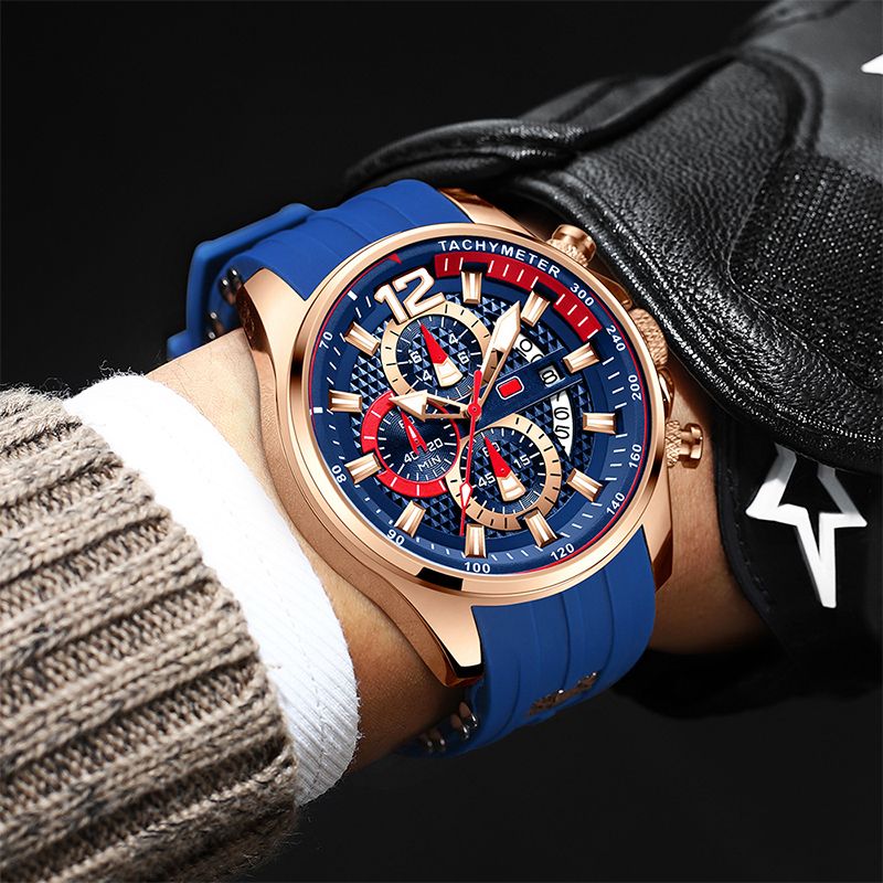 🔥🖤Early Black Friday Sale:50% OFF🔥Men's Waterproof Fashion Sports Watch with Luminous