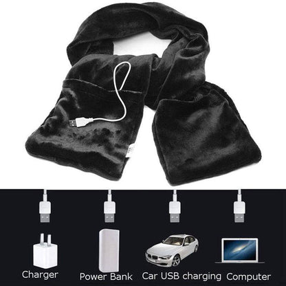 ☃️Warm Winter Series-𝑵𝒐.3 💖USB Heated Scarf