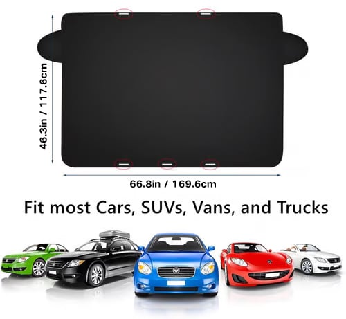 ⏳Limited Time Offer⏳PRE 2026 Upgraded Car Windshield Magnetic Snow Cover