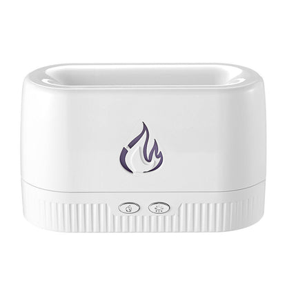 ❄️Relieves winter dryness☃️Aromatherapy Diffuser with Flame Light