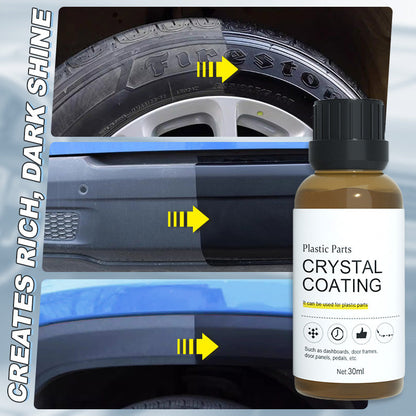 Car Plastic Restorer & Coat Liquid🔥