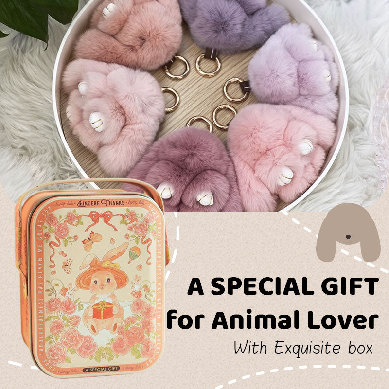 🎅Christmas Pre-sale🎁🐰Handmade Soft Bunny Pom Pom Charms (🎁Boxed Edition)
