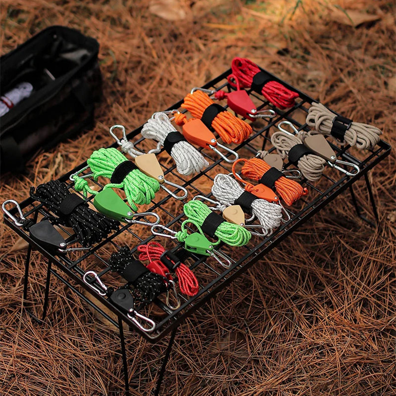 🔥Top-Selling Back-to-School Products Portable Adjustable Fix Camping Rope🌳