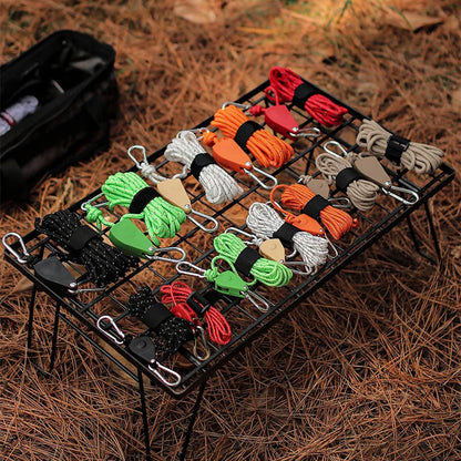 🔥Top-Selling Back-to-School Products Portable Adjustable Fix Camping Rope🌳