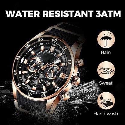 🎁Waterproof Multifunctional Quartz Watch