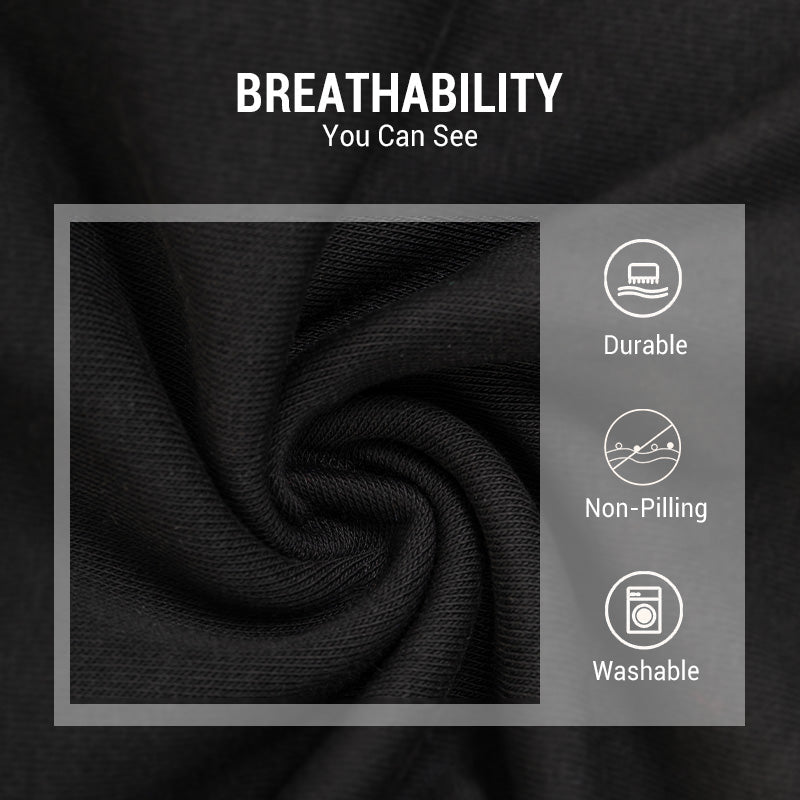 Mens High Neck Slim Fit Long Sleeve T-shirt