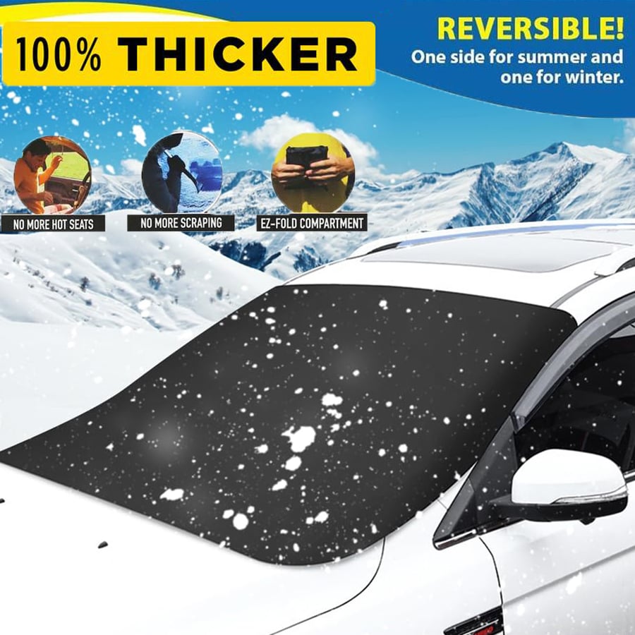 ⏳Limited Time Offer⏳PRE 2026 Upgraded Car Windshield Magnetic Snow Cover