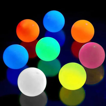 🔥Winter indoor sports🔥Glow-in-the-dark decompression ceiling balls