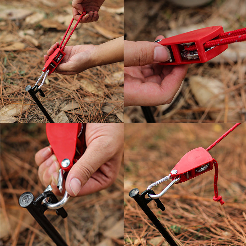 🔥Top-Selling Back-to-School Products Portable Adjustable Fix Camping Rope🌳