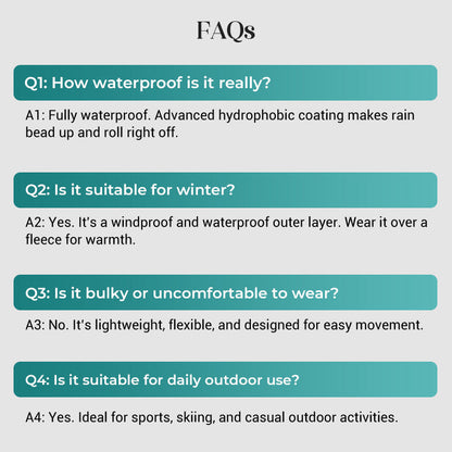 ⏳Time-Limited Special Price - save 50%⏰ Outdoor Waterproof Sports Hooded Jacket