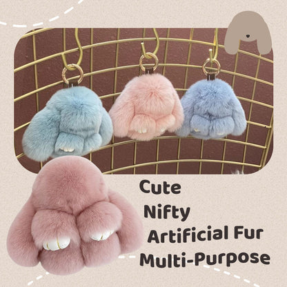 🎅Christmas Pre-sale🎁🐰Handmade Soft Bunny Pom Pom Charms (🎁Boxed Edition)