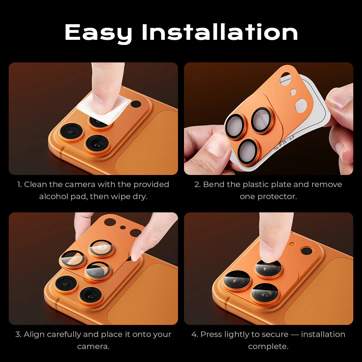 Magnetic Lens Protector for iPhone