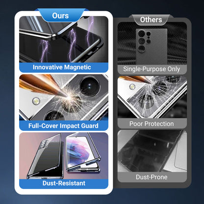 🌟Magnetic Full-Coverage Protective Phone Case for For Samsung Galaxy S20-25 Series
