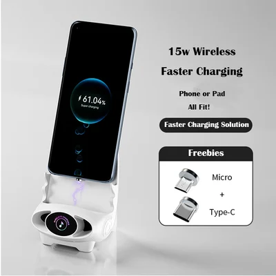 🔥Last Day Sale 60%🔥Mini Chair Wireless Fast Charger Multifunctional Phone Holder