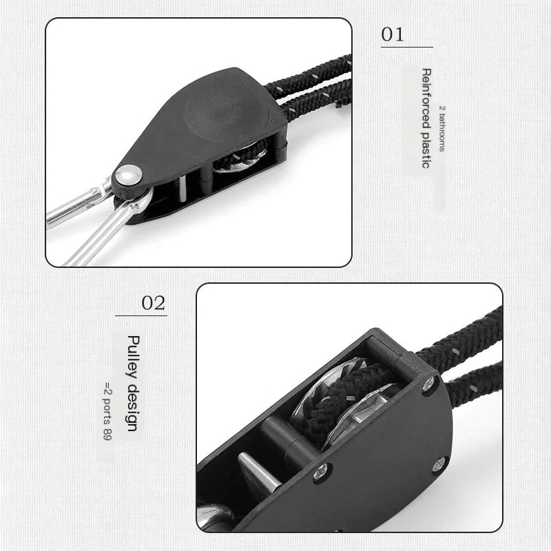 🔥Top-Selling Back-to-School Products Portable Adjustable Fix Camping Rope🌳