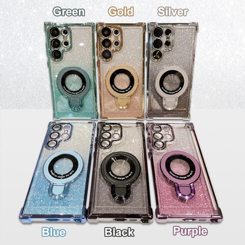 ✨Magnetic Gradient Glitter Mobile Phone Cases for Galaxy Series