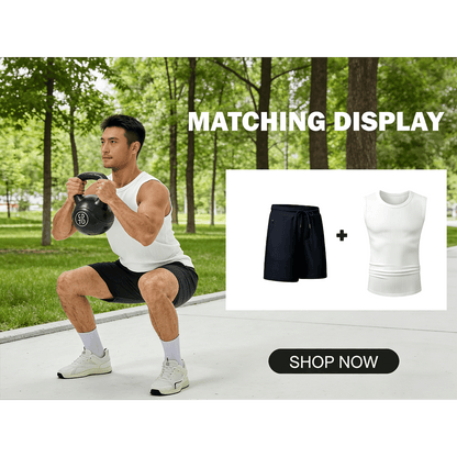 Men's Wide Strap Ribbed Tank Top