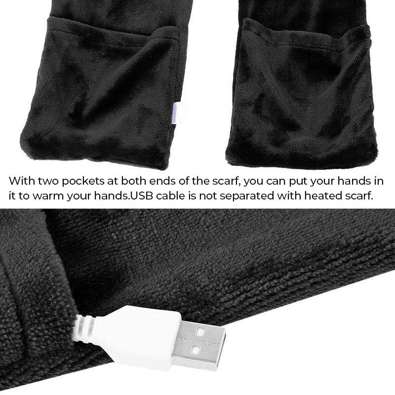 ☃️Warm Winter Series-𝑵𝒐.3 💖USB Heated Scarf
