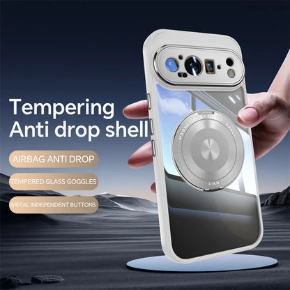 Transparent Magnetic Case with Bracket