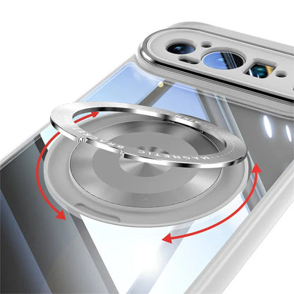 Transparent Magnetic Case with Bracket