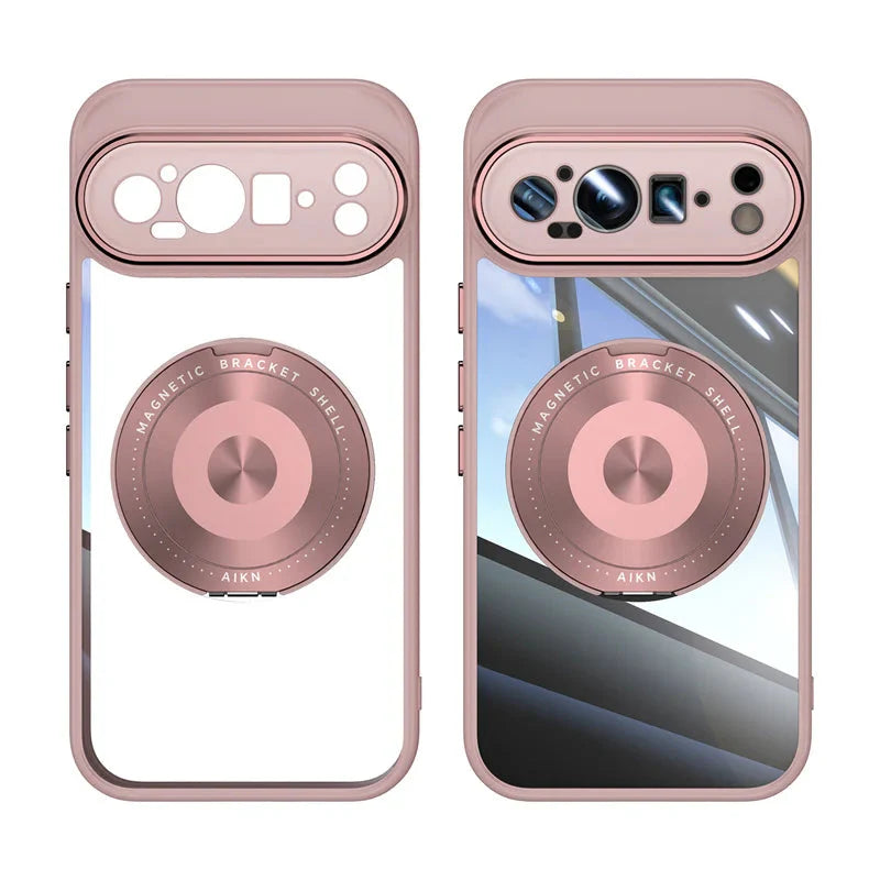 Transparent Magnetic Case with Bracket