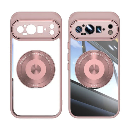 Transparent Magnetic Case with Bracket