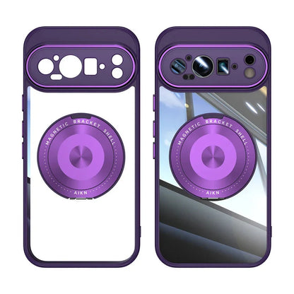 Transparent Magnetic Case with Bracket