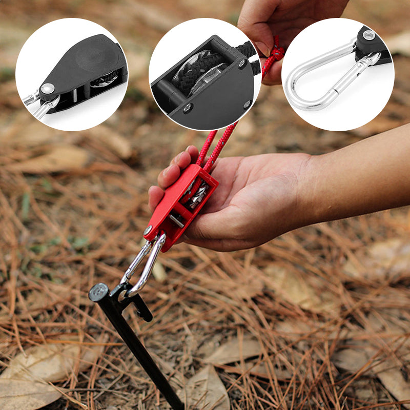 🔥Top-Selling Back-to-School Products Portable Adjustable Fix Camping Rope🌳