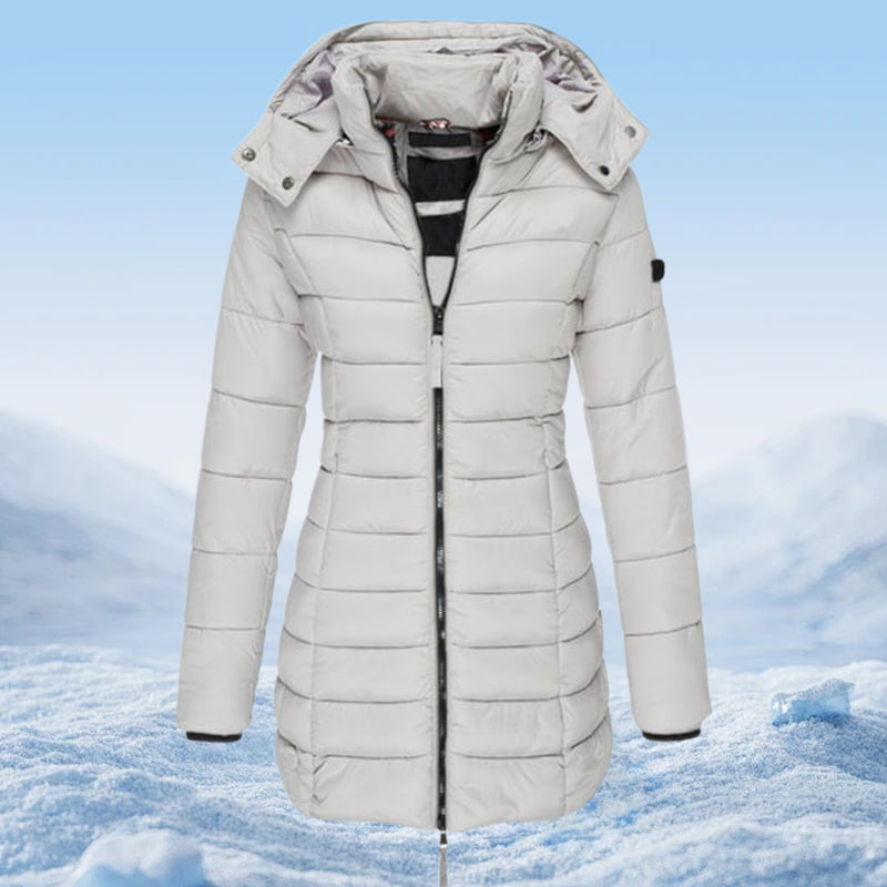 ✨ Women's Lightweight Winter Down Jacket with Hood — Water-Resistant & Cozy 🧥