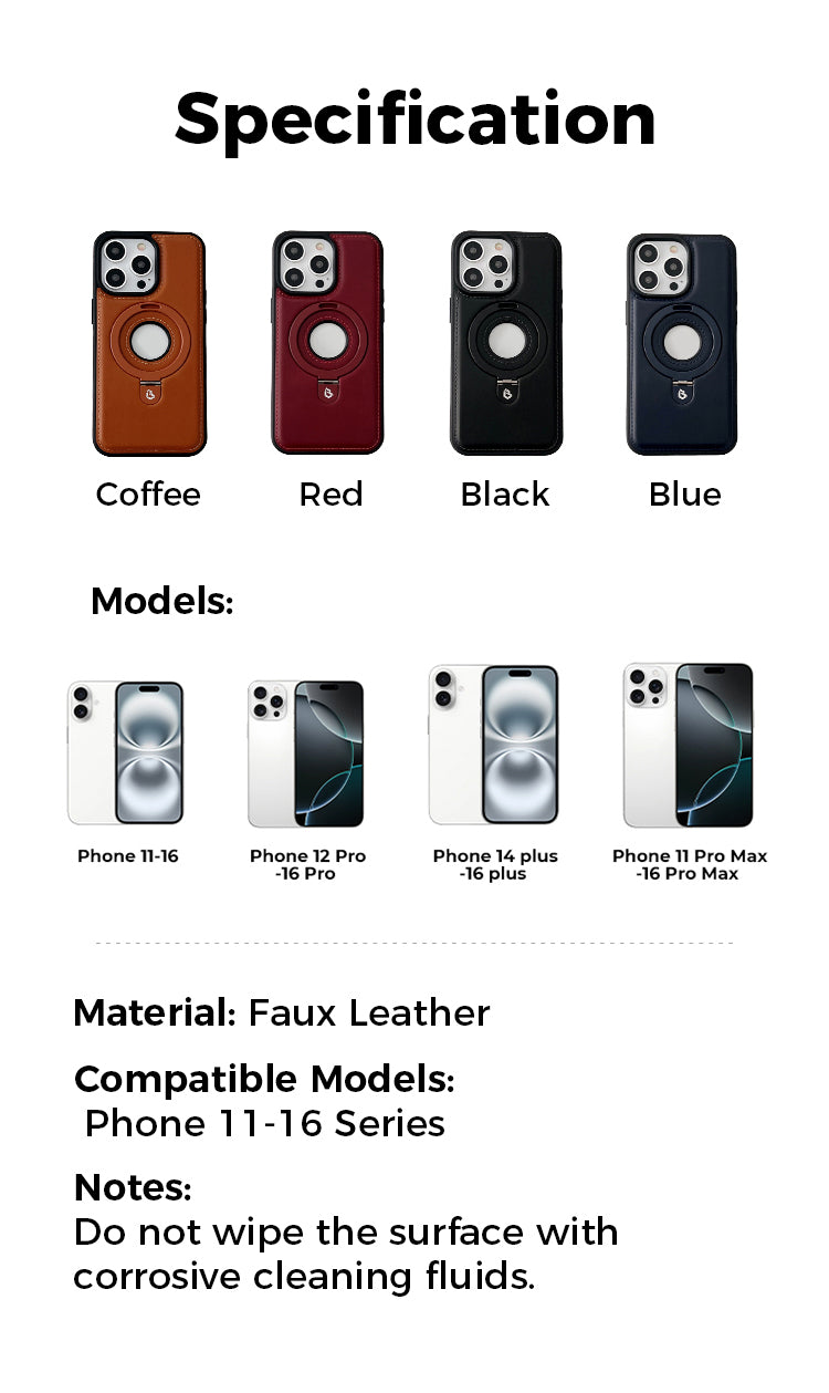 Magnetické pouzdro z umělé kůže odolné proti nárazům na telefon