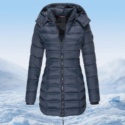 ✨ Women's Lightweight Winter Down Jacket with Hood — Water-Resistant & Cozy 🧥