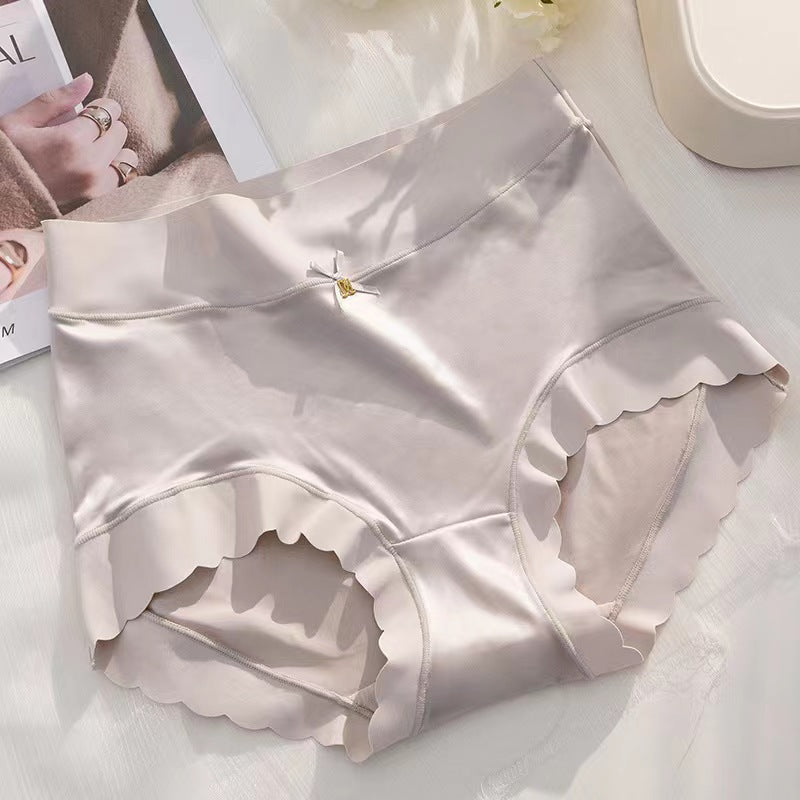 3PCS Satin ice Silk Seamless Tummy Control Panties🌸