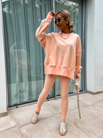 🖤Early Black Friday Sale:50% OFF🎉Casual Women Sweatshirt Leggings Set